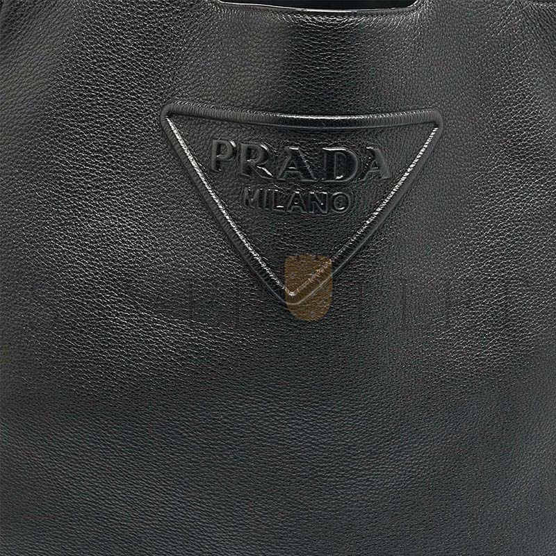Pra*a embossed leather tote bag 2vg092 (41*39*10cm)